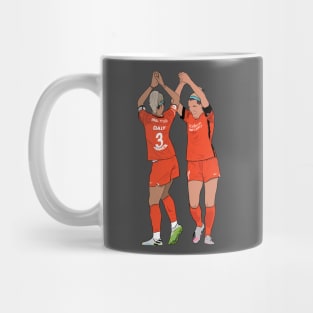 Rachel Daly Megan Oyster Houston Dash Dance NWSL Mug